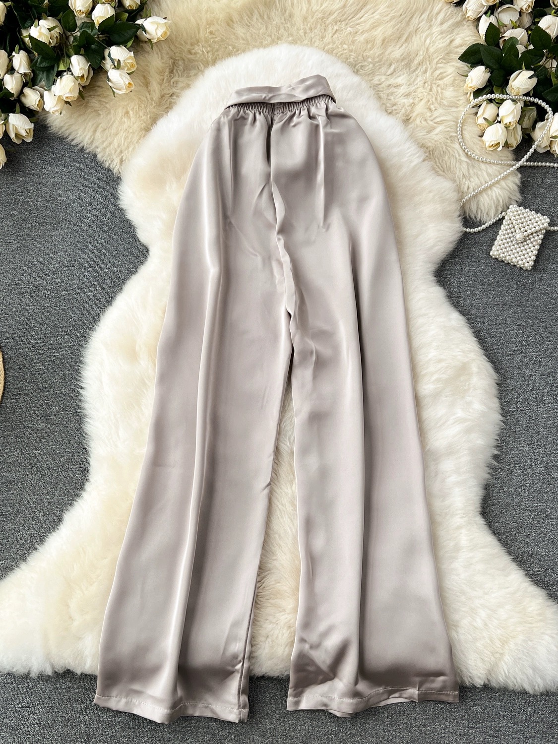 High quality silk pants images